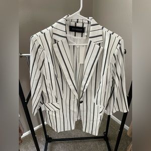 Women’s Casual One Button Blazer Jacket Slim Fit Work Office Blazer